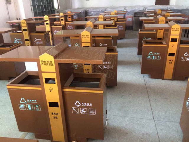 烤漆垃圾桶生產工藝？與噴漆垃圾桶區別