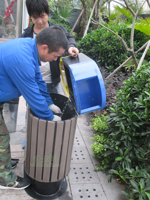 深圳房地產(chǎn)用什么垃圾桶?